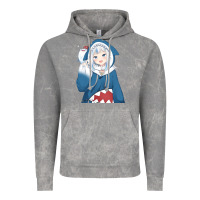 Cloud Rock Smile Beautiful Gawr Gura Vintage Hoodie - artisFamous