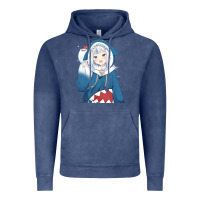 Vintage Denim Smile Beautiful Gawr Gura Vintage Hoodie - artisFamous