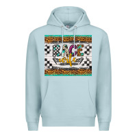 Blue Mist race wife Premium Hoodie - Artiststas