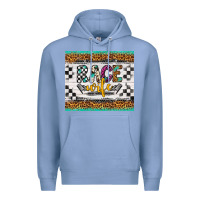 Colony Blue race wife Premium Hoodie - Artiststas