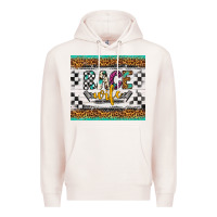 Pale Pink race wife Premium Hoodie - Artiststas