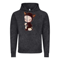 Vintage Black Yoshitomo Nara Cute Cat Vintage Hoodie - artisFamous