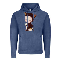 Vintage Denim Yoshitomo Nara Cute Cat Vintage Hoodie - artisFamous