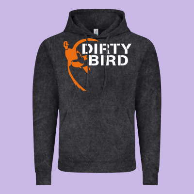 Dirty Bird Vintage Hoodie Designed By Artisfamous