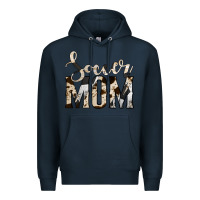 Navy soccer mom Premium Hoodie - Jasminsmagicworld