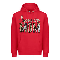 Red soccer mom Premium Hoodie - Jasminsmagicworld