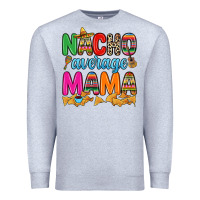 Heather Grey Nacho average mama Premium Sweatshirt - RanaPortraitStore