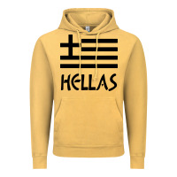 Greece Hellas Vintage Hoodie | Teevron