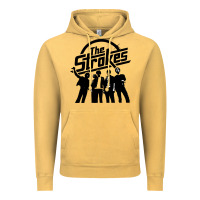 Vintage Mustard Black Man Vintage Hoodie - artisFamous
