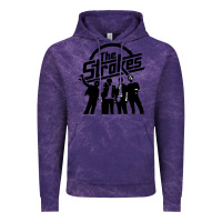 Cloud Purple Black Man Vintage Hoodie - artisFamous