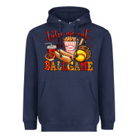 Navy take me out to the ball game softball Heavyweight Hoodie - Jasminsmagicworld
