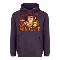 Plum take me out to the ball game softball Heavyweight Hoodie - Jasminsmagicworld