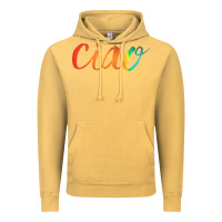Vintage Mustard ciao italian saying Vintage Hoodie - artisFamous