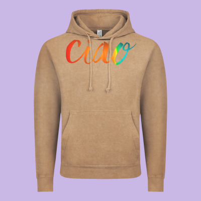 Ciao Italian Saying Vintage Hoodie Designed By Artisfamous