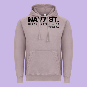 Navy Street Kingdom Mma Mixed Martial Arts Vintage Hoodie Designed By Artisfamous