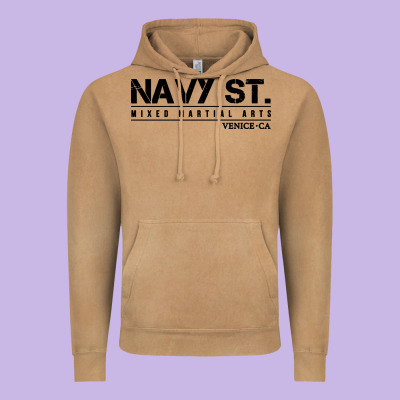Navy Street Kingdom Mma Mixed Martial Arts Vintage Hoodie Designed By Artisfamous