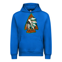 Cobalt indian headdress arrowhead Urban Hoodie - Jasminsmagicworld