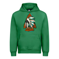 Emerald indian headdress arrowhead Urban Hoodie - Jasminsmagicworld