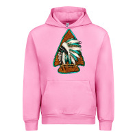 Fuchsia Pink indian headdress arrowhead Urban Hoodie - Jasminsmagicworld