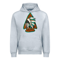 Heather Grey indian headdress arrowhead Urban Hoodie - Jasminsmagicworld