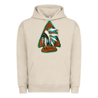 Pigment French Oak indian headdress arrowhead Urban Hoodie - Jasminsmagicworld