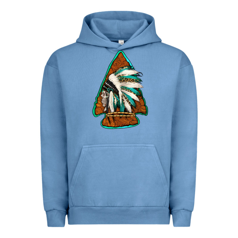Indian Headdress Arrowhead Urban Hoodie by Jasminsmagicworld | Teevron