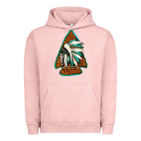 Pigment Salmon indian headdress arrowhead Urban Hoodie - Jasminsmagicworld