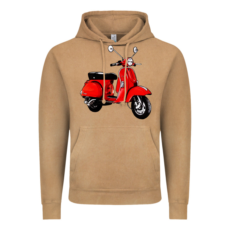 Classic Italian Vespa Scooter Vintage Hoodie by artisFamous | Teevron