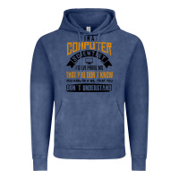 Vintage Denim computer scientist programmer Vintage Hoodie - artisFamous