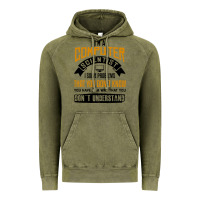 Vintage Olive computer scientist programmer Vintage Hoodie - artisFamous