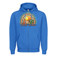 True Royal desert darlin' rainbow Zipper Hoodie - JahusDesignShop