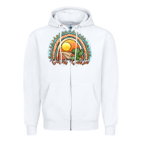 White desert darlin' rainbow Zipper Hoodie - JahusDesignShop