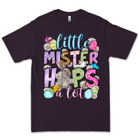 Plum Easter Day Little mister hops a lot Premium Tee - OliviaCreatesArt