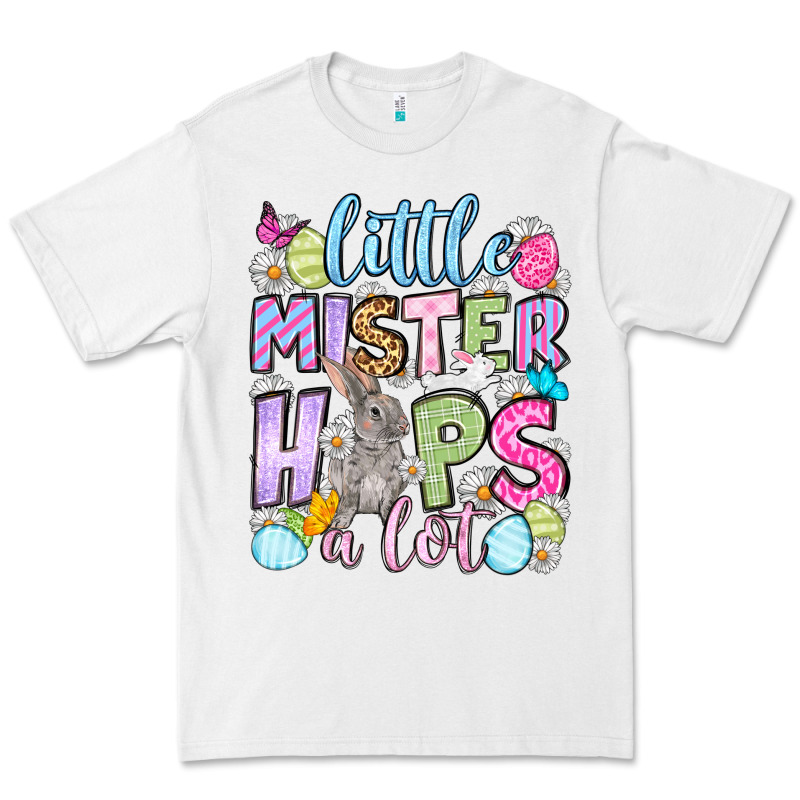Easter Day Little Mister Hops A Lot Premium Tee by OliviaCreatesArt | Teevron