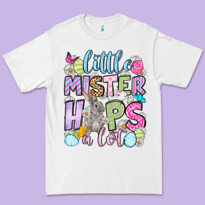 Easter Day Little Mister Hops A Lot Premium Tee Designed By Oliviacreatesart