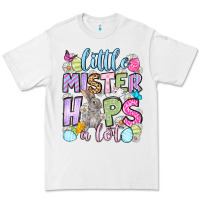White Easter Day Little mister hops a lot Premium Tee - OliviaCreatesArt