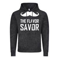 Vintage Black mustache the flavor savor Vintage Hoodie - artisFamous