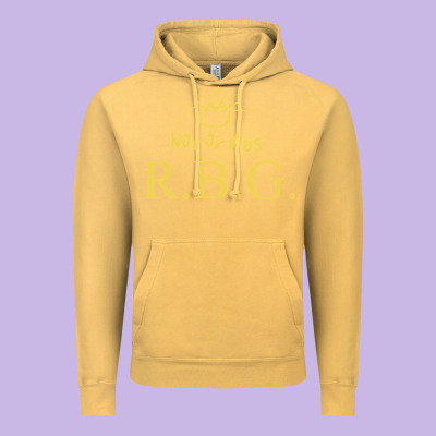 Rbg Ruth Bader Ginsburg Vintage Hoodie Designed By Artisfamous