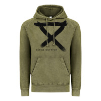 Vintage Olive CIRCA SURVIVE Vintage Hoodie - artisFamous
