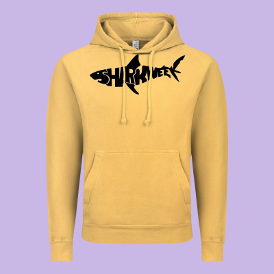Shark Week Vintage Hoodie Designed By Artisfamous