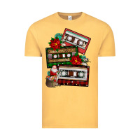 Vintage Mustard christmas cassette gemstone Vintage Tee - FaDigitalArtStudio