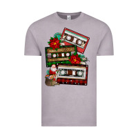 Vintage Zinc christmas cassette gemstone Vintage Tee - FaDigitalArtStudio