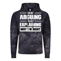 I'm Not Arguing I'm Just Explaining Why I'm Right Funny Vintage Hoodie | Teevron