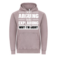 Vintage Zinc I'M NOT ARGUING I'M JUST EXPLAINING WHY I'M RIGHT FUNNY Vintage Hoodie - artisFamous