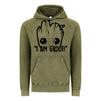 Vintage Olive baby groot Vintage Hoodie - artisFamous