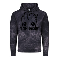 Cloud Black baby groot Vintage Hoodie - artisFamous