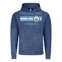 Vintage Denim soccer argentina jersey argentinian football la albiceleste Vintage Hoodie - artisFamous