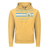 Vintage Mustard soccer argentina jersey argentinian football la albiceleste Vintage Hoodie - artisFamous