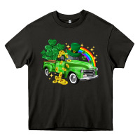 Asphalt western truck St. Patrick's Day Heavy Core Tee - HowdyJamesFarm