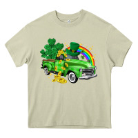 Mossy western truck St. Patrick's Day Heavy Core Tee - HowdyJamesFarm